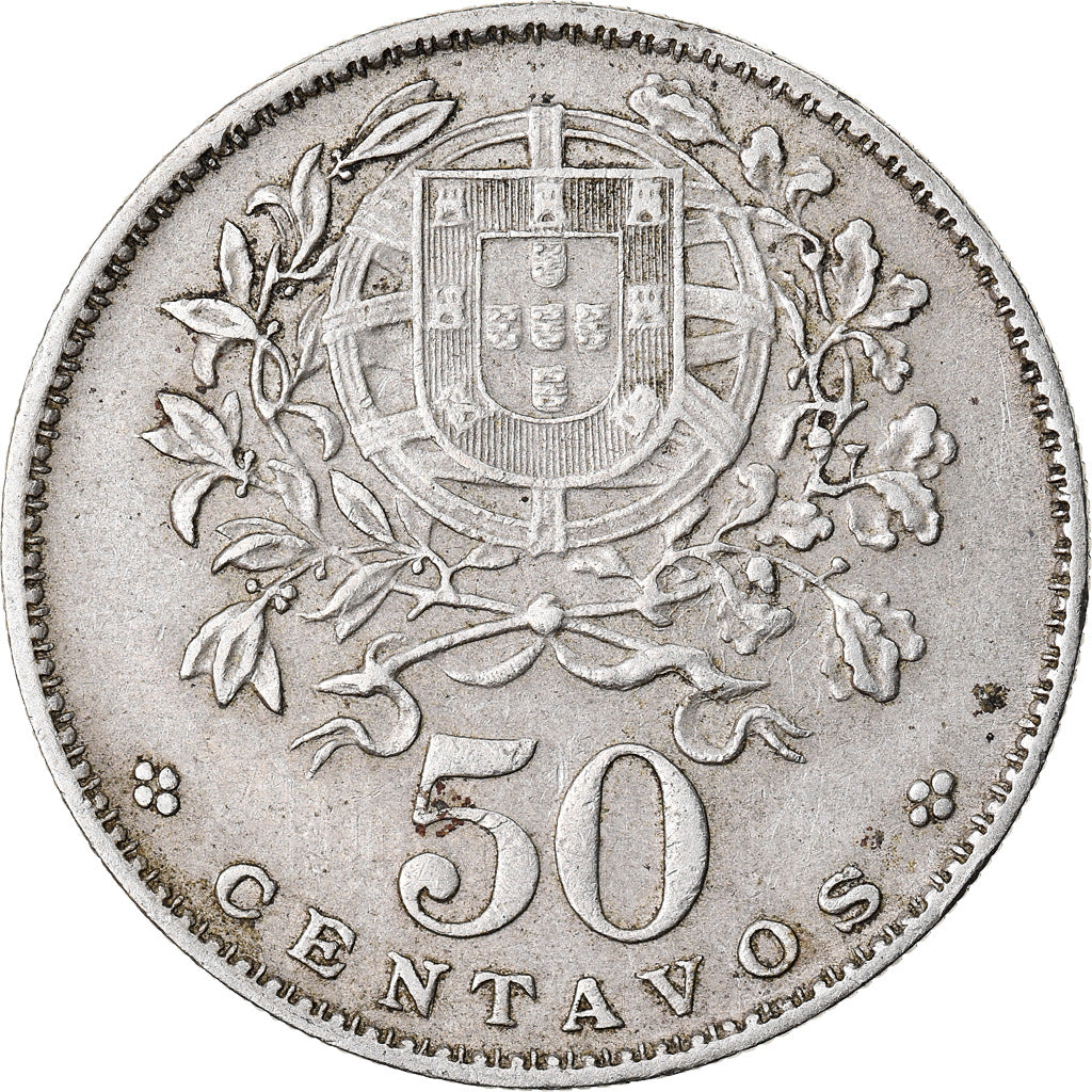 Moneta, Portogallo, 50 Centavos, 1963, BB, Rame-nichel, KM:577