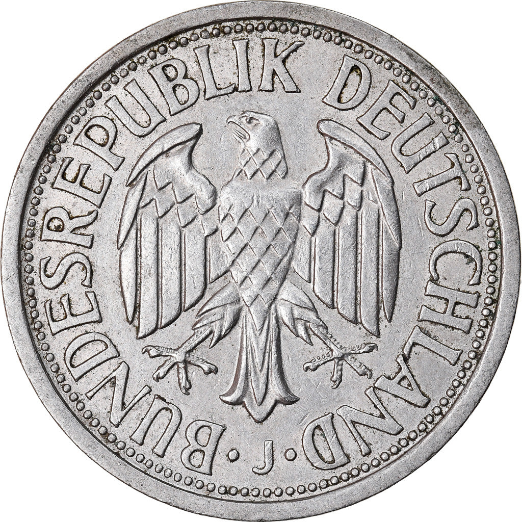 Münze, Bundesrepublik Deutschland, 2 Mark, 1951, Hambourg, SS, Copper-nickel