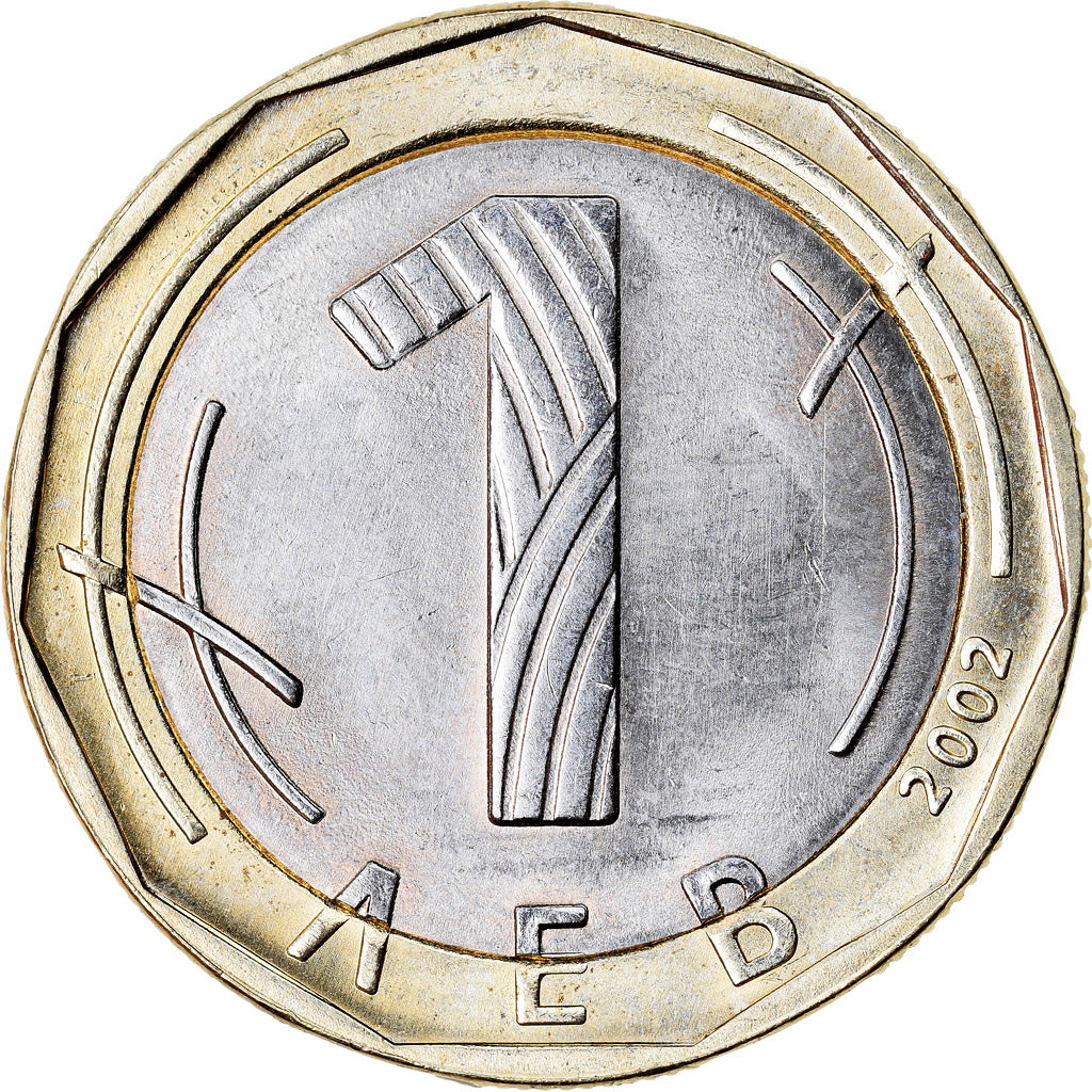 Monnaie, Bulgarie, Lev, 2002, Sofia, SPL, Bi-Metallic, KM:254