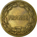 Coin, France, France Libre, 2 Francs, 1944, Philadelphia, VF(30-35), Brass