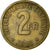 Monnaie, France, France Libre, 2 Francs, 1944, Philadelphie, TB+, Laiton