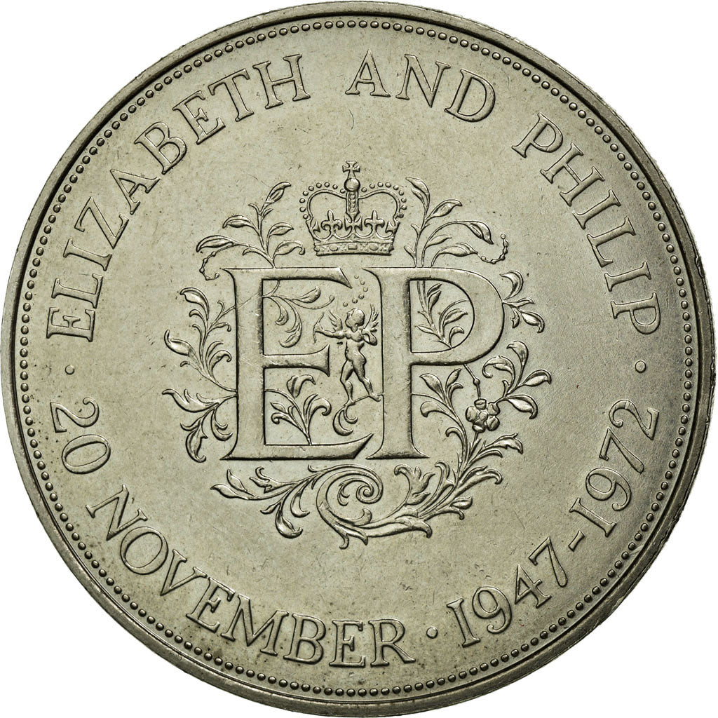 Monnaie, Grande-Bretagne, Elizabeth II, 25 New Pence, 1972, TTB+, Copper-nickel