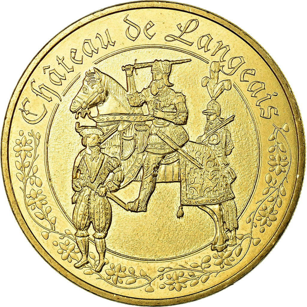Francia, Token, Jetón turístico, Langeais - Château n°4, Arts & Culture