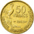 Coin, France, Guiraud, 50 Francs, 1952, Paris, AU(50-53), Aluminum-Bronze