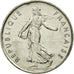Moneda, Francia, Semeuse, 5 Francs, 1975, Paris, MBC+, Níquel recubierto de