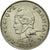 Coin, French Polynesia, 20 Francs, 1975, Paris, AU(50-53), Nickel, KM:9