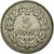 Moneda, Francia, Lavrillier, 5 Francs, 1933, Paris, MBC, Níquel, KM:888