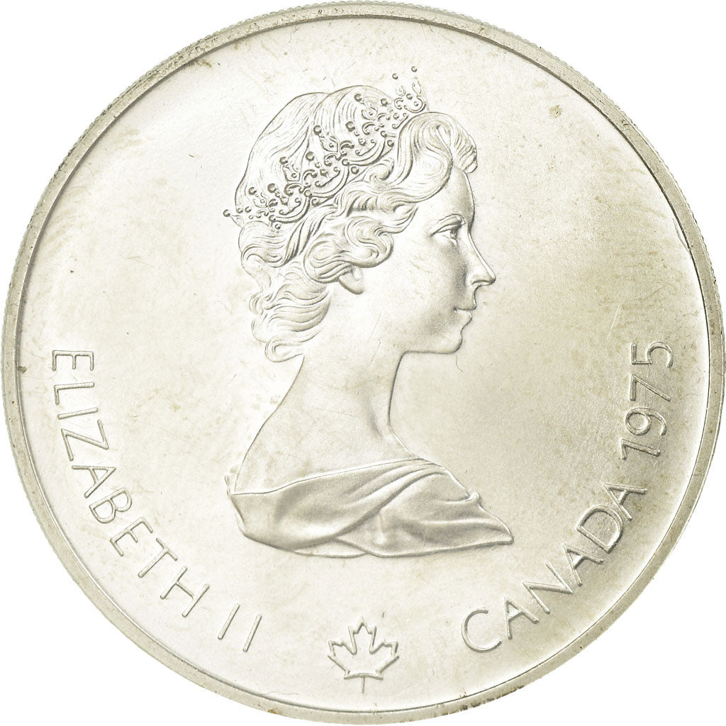 Moneta, Canada, Elizabeth II, 5 Dollars, 1975, Royal Canadian Mint, Ottawa, FDC