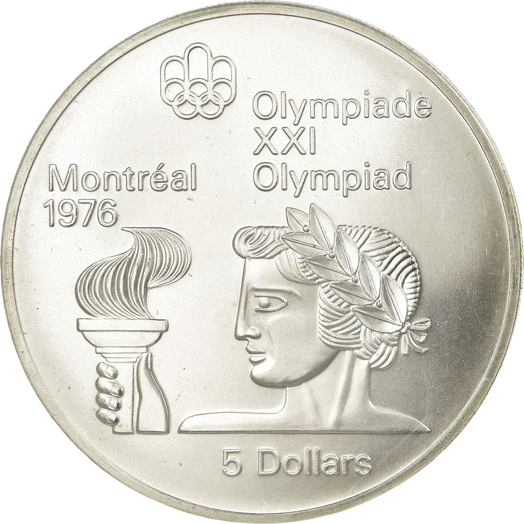 Moneta, Canada, Elizabeth II, 5 Dollars, 1974, Royal Canadian Mint, Ottawa, FDC