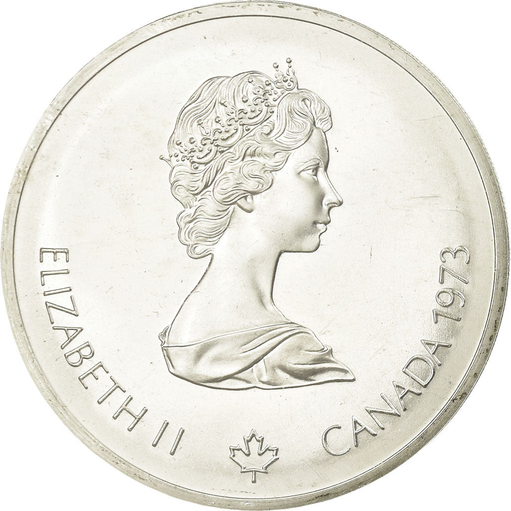 Moneta, Canada, Elizabeth II, 10 Dollars, 1973, Royal Canadian Mint, Ottawa