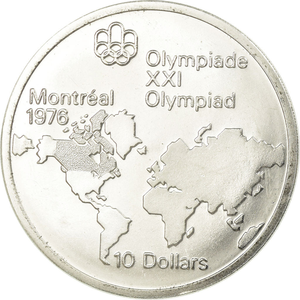 Moneta, Canada, Elizabeth II, 10 Dollars, 1973, Royal Canadian Mint, Ottawa