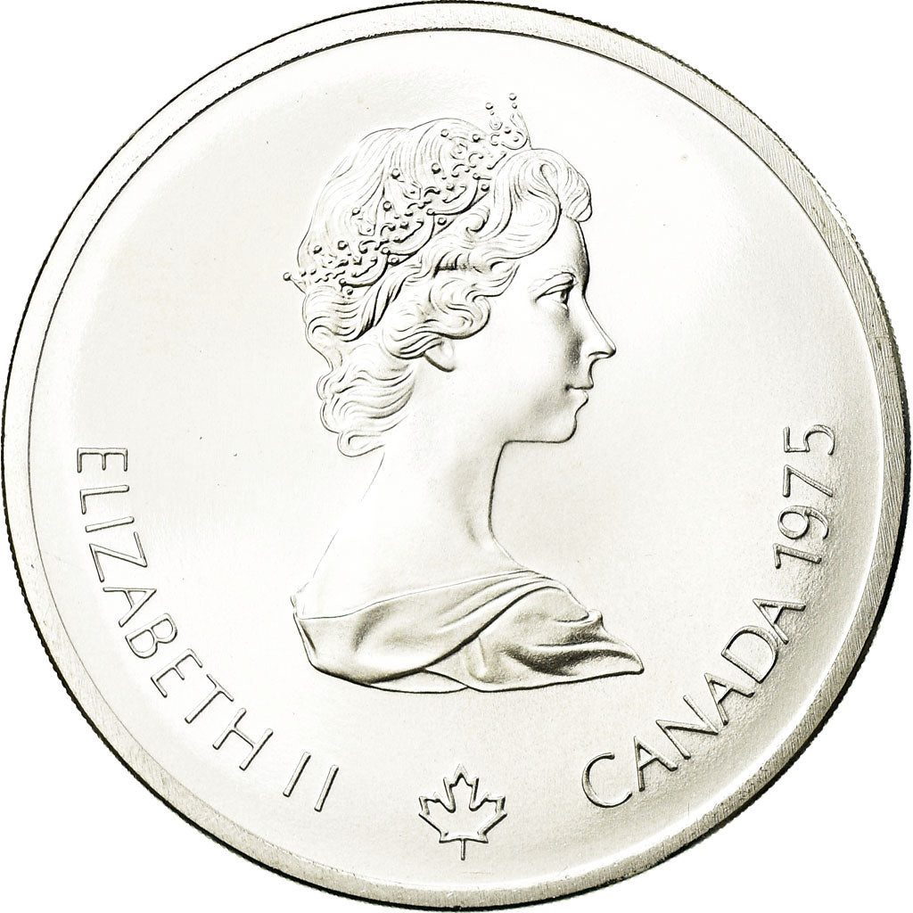 Moeda, Canadá, Elizabeth II, 10 Dollars, 1975, Royal Canadian Mint, Ottawa