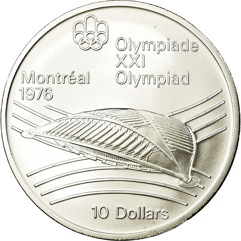 Monnaie, Canada, Elizabeth II, 10 Dollars, 1976, Royal Canadian Mint, Ottawa