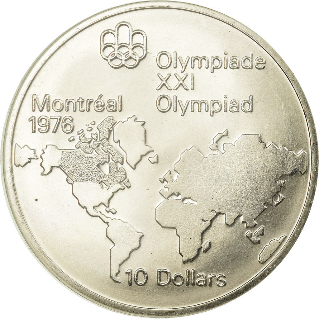 Coin, Canada, Elizabeth II, 10 Dollars, 1973, Royal Canadian Mint, Ottawa