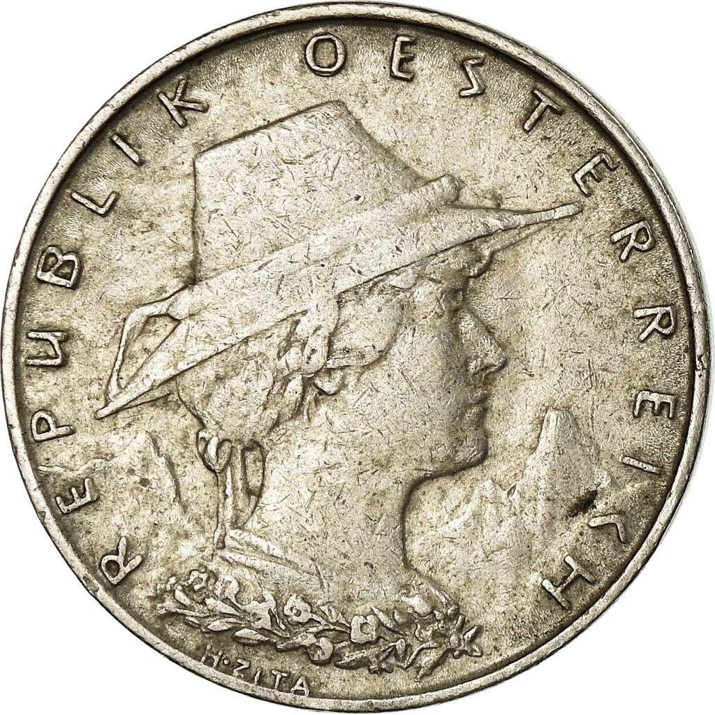 Moneta, Austria, 10 Groschen, 1925, BB, Rame-nichel, KM:2838