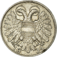 Münze, Österreich, Schilling, 1934, SS, Copper-nickel, KM:2851