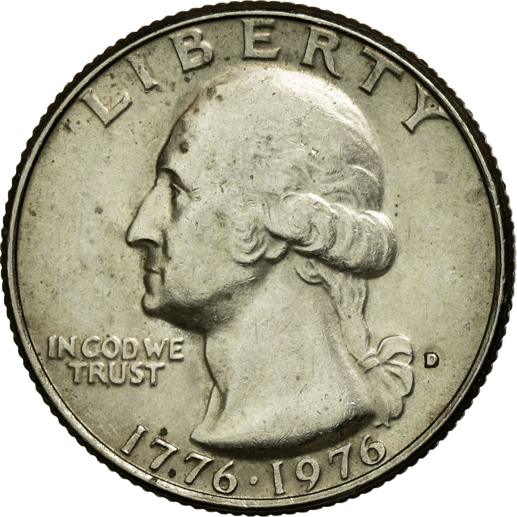 Monnaie, États-Unis, Washington Quarter, Quarter, 1976, U.S. Mint, Denver