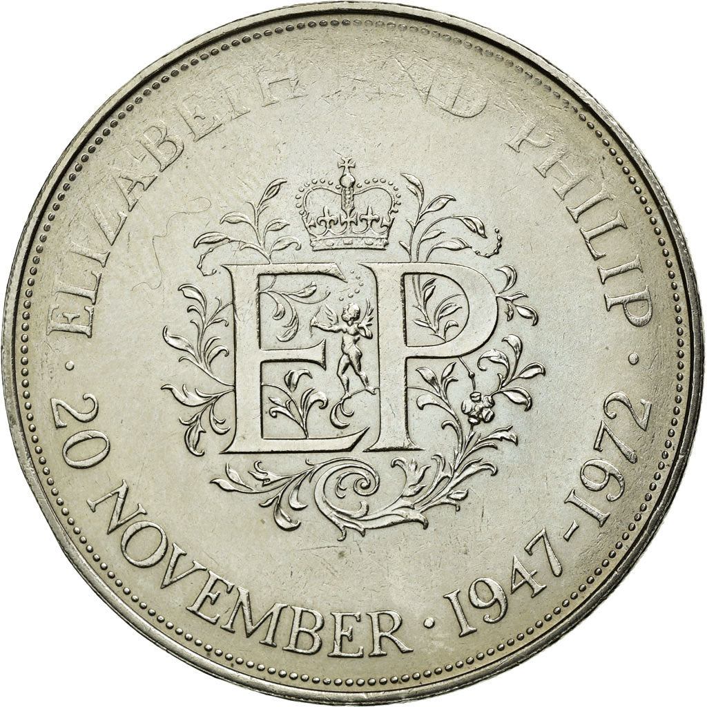 Munten, Groot Bretagne, Elizabeth II, 25 New Pence, 1972, PR+, Copper-nickel