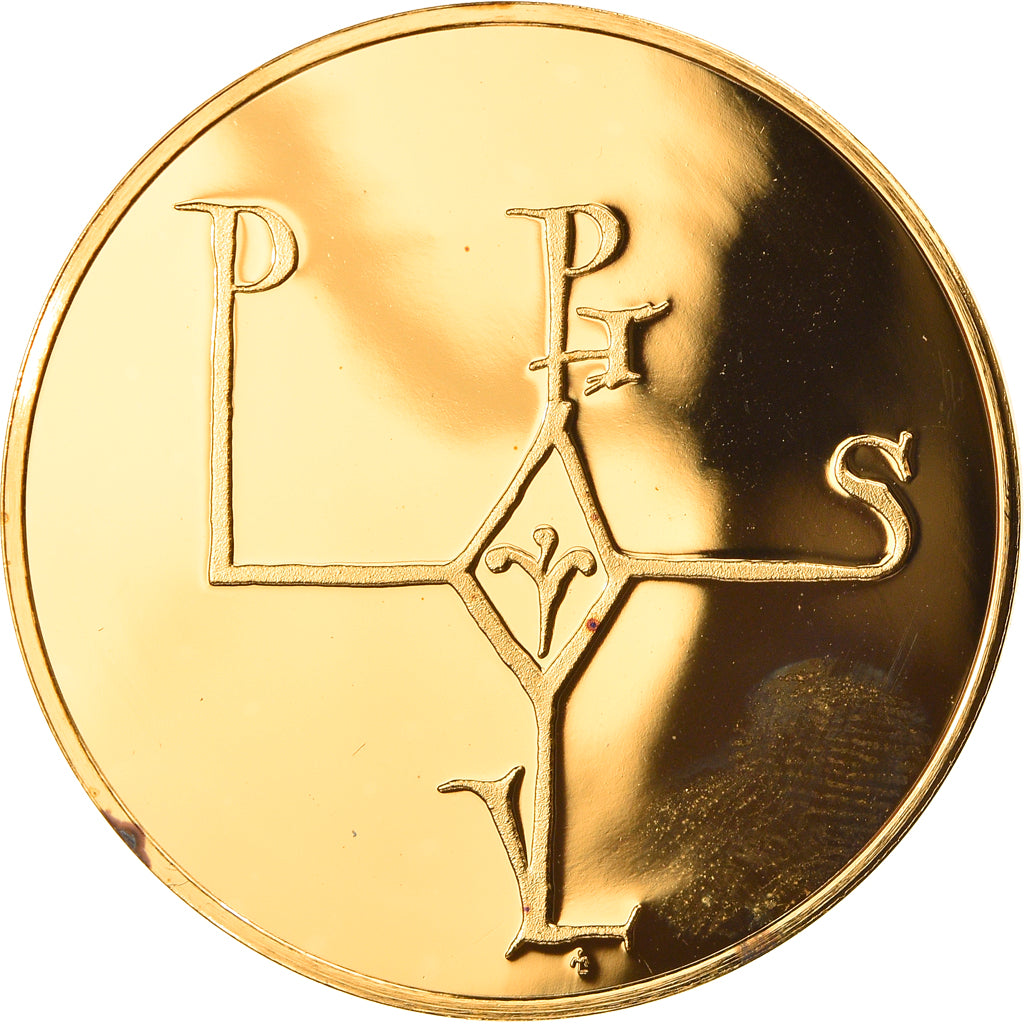 France, Medal, Les Rois de France, Philippe Ier, History, MS(64), Vermeil