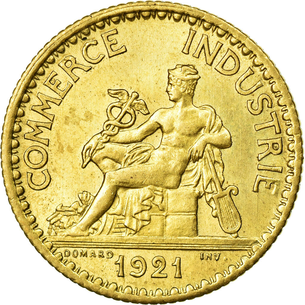 Coin, France, Chambre de commerce, Franc, 1921, Paris, MS(60-62)