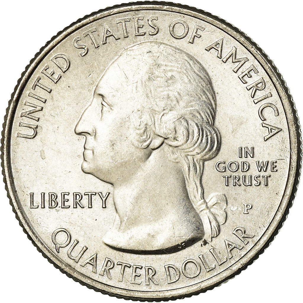 Monnaie, États-Unis, Hot Springs, Quarter, 2010, U.S. Mint, Philadelphie, SUP