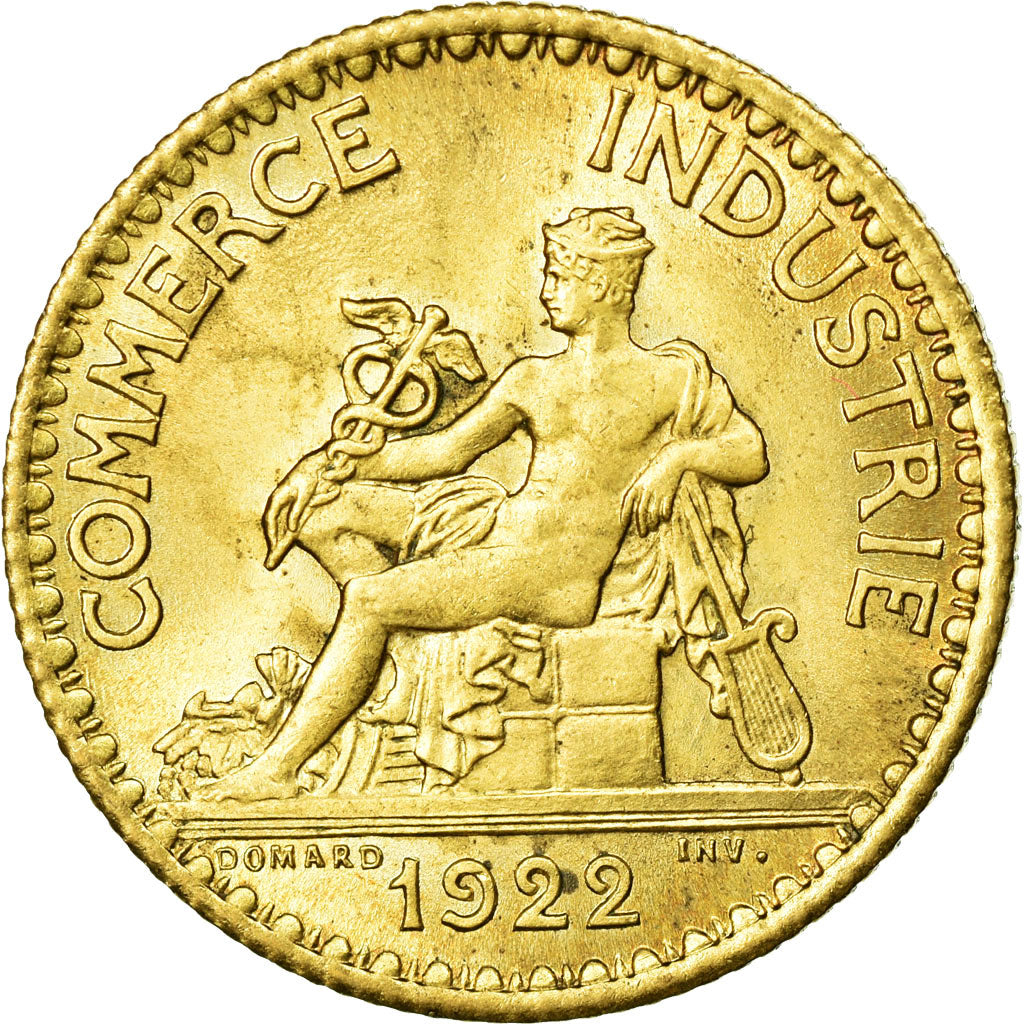 Coin, France, Chambre de commerce, Franc, 1922, Paris, MS(60-62)
