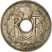Moneta, Francja, Lindauer, 25 Centimes, 1936, EF(40-45), Miedź-Nikiel, KM:867a