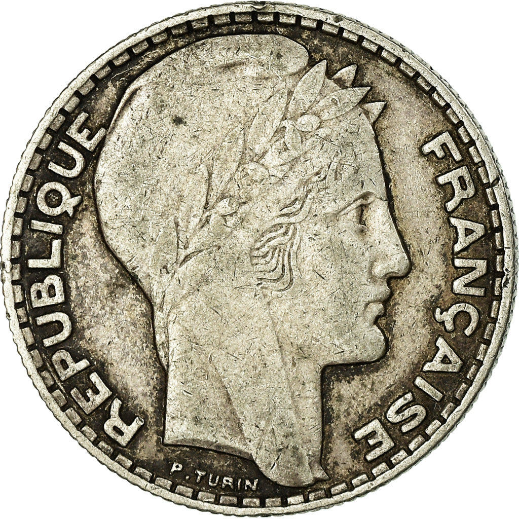 Coin, France, Turin, 10 Francs, 1933, Paris, VF(30-35), Silver, KM:878