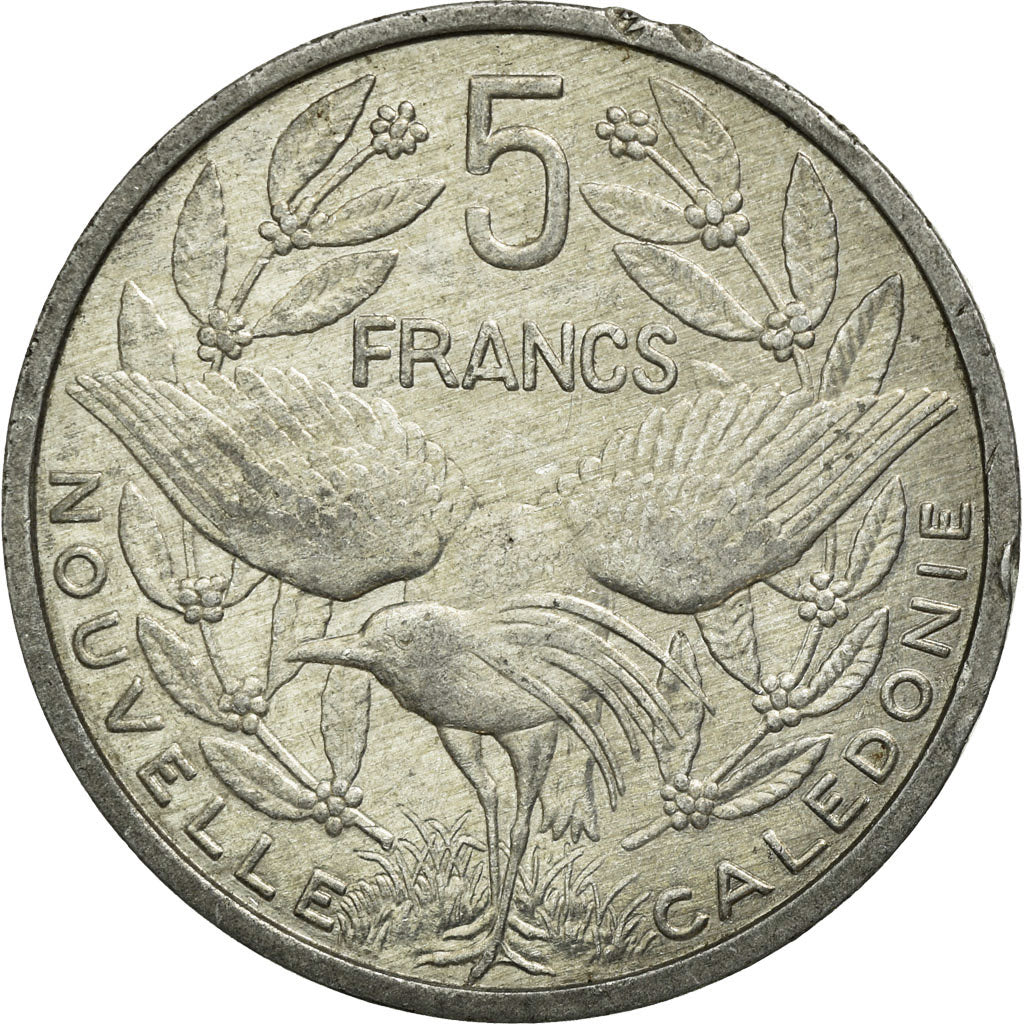 Monnaie, Nouvelle-Calédonie, 5 Francs, 1983, Paris, TTB, Aluminium, KM:16