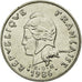 Coin, New Caledonia, 20 Francs, 1986, Paris, AU(50-53), Nickel, KM:12