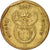Moneta, Sudafrica, 50 Cents, 2007, Pretoria, MB+, Acciaio placcato in bronzo