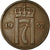 Coin, Norway, Haakon VII, 5 Öre, 1952, EF(40-45), Bronze, KM:400