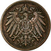 Monnaie, GERMANY - EMPIRE, Wilhelm II, Pfennig, 1904, Berlin, TTB, Cuivre, KM:10