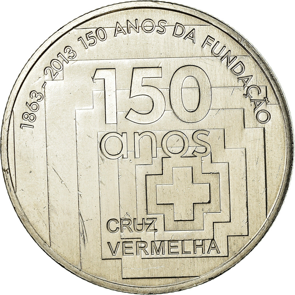 Portugal, 2-1/2 Euro, 2013, EBC, Cobre - níquel, KM:856