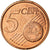 San Marino, 5 Euro Cent, 2006, MBC, Cobre chapado en acero, KM:442