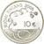Finlandia, 10 Euro, 60 ans de Paix en Europe, 2005, FDC, Argento, KM:120