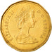Coin, Canada, Elizabeth II, Dollar, 1989, Royal Canadian Mint, Ottawa