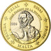 Malta, Euro, 2004, unofficial private coin, UNZ, Bi-Metallic