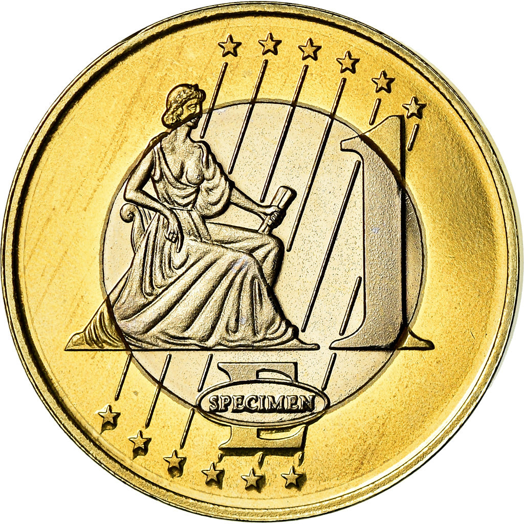 Norway, Euro, 2005, unofficial private coin, MS(63), Bi-Metallic