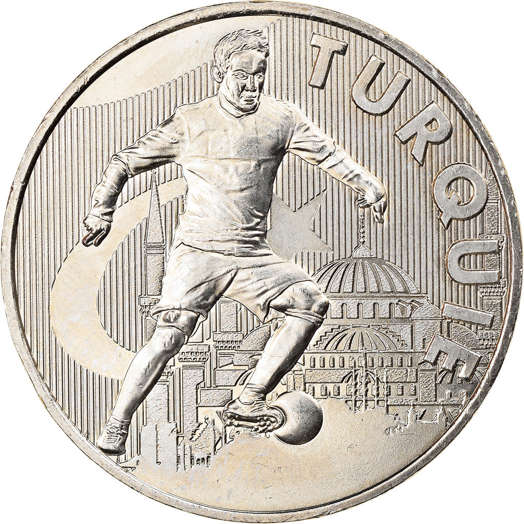 France, Jeton, Football, Turquie, Euro, Sports & leisure, 2016, MS(64)