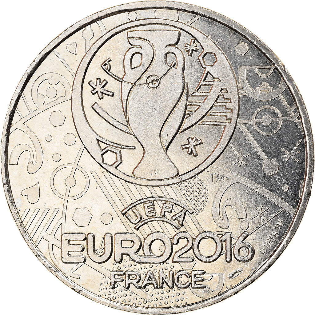 France, Jeton, Football, Turquie, Euro, Sports & leisure, 2016, MS(64)