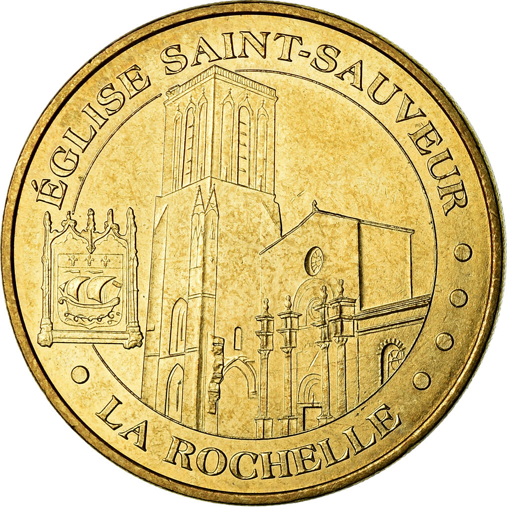 France, Token, Touristic token, La Rochelle - Eglise Saint-Sauveur, Arts &