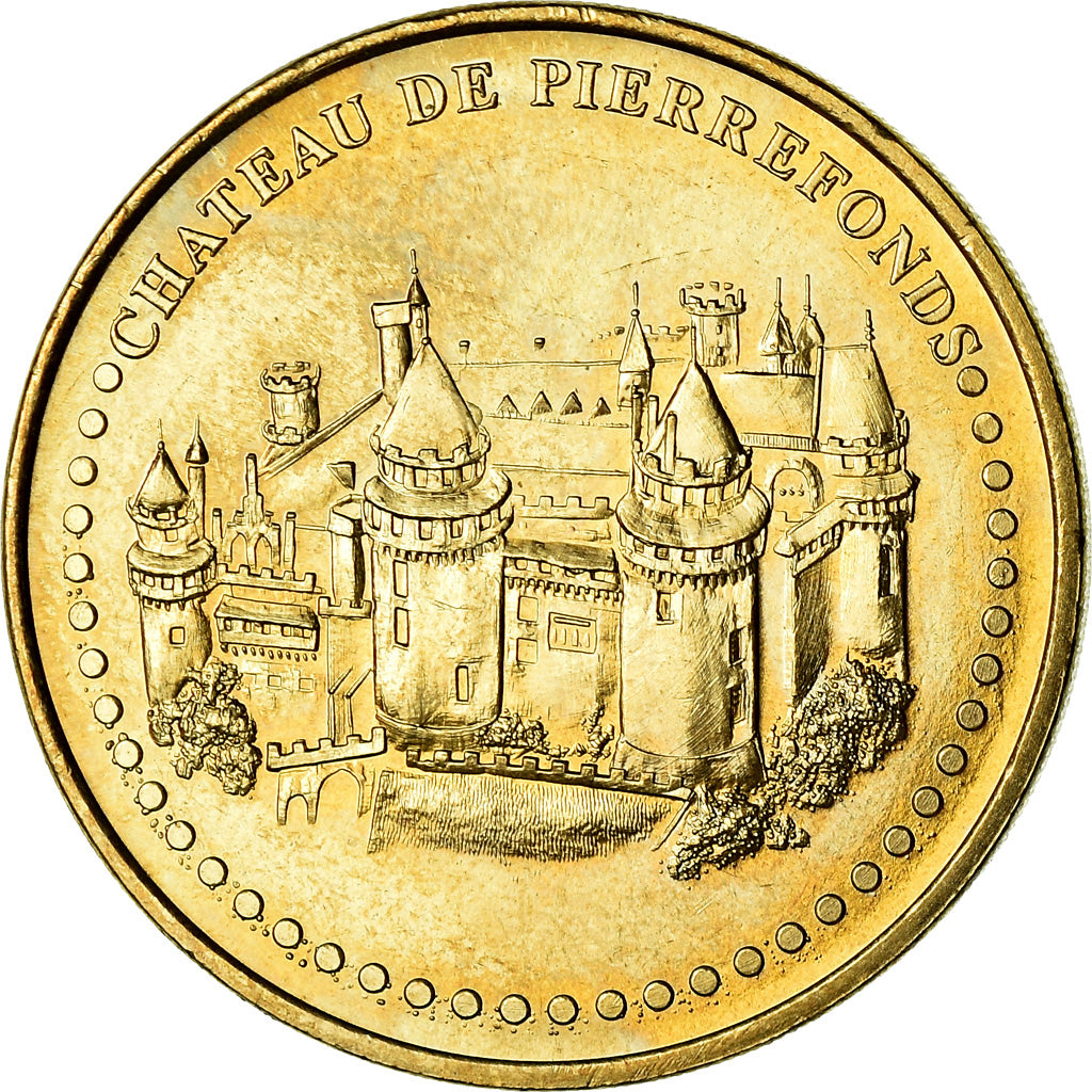 Frankreich, Token, Touristic token, Pierrefonds - Chateau n°2, Arts & Culture