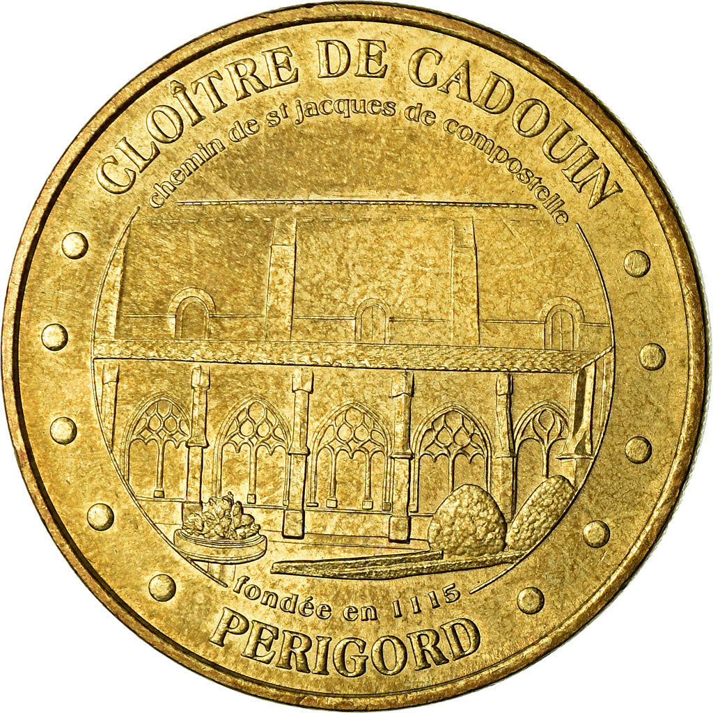 France, Jeton, Jeton Touristique, Le Buisson de Cadouin - le cloître, Arts &