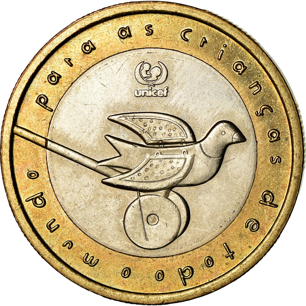 Coin, Portugal, 200 Escudos, 1999, Lisbon, EF(40-45), Bi-Metallic, KM:720