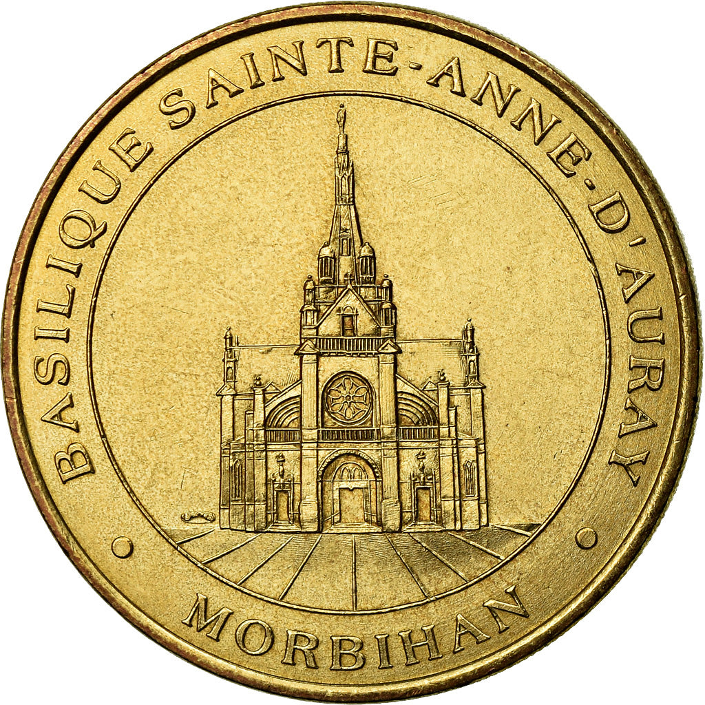 France, Jeton, Jeton Touristique, Auray - Basilique, Arts & Culture, 2003, MDP