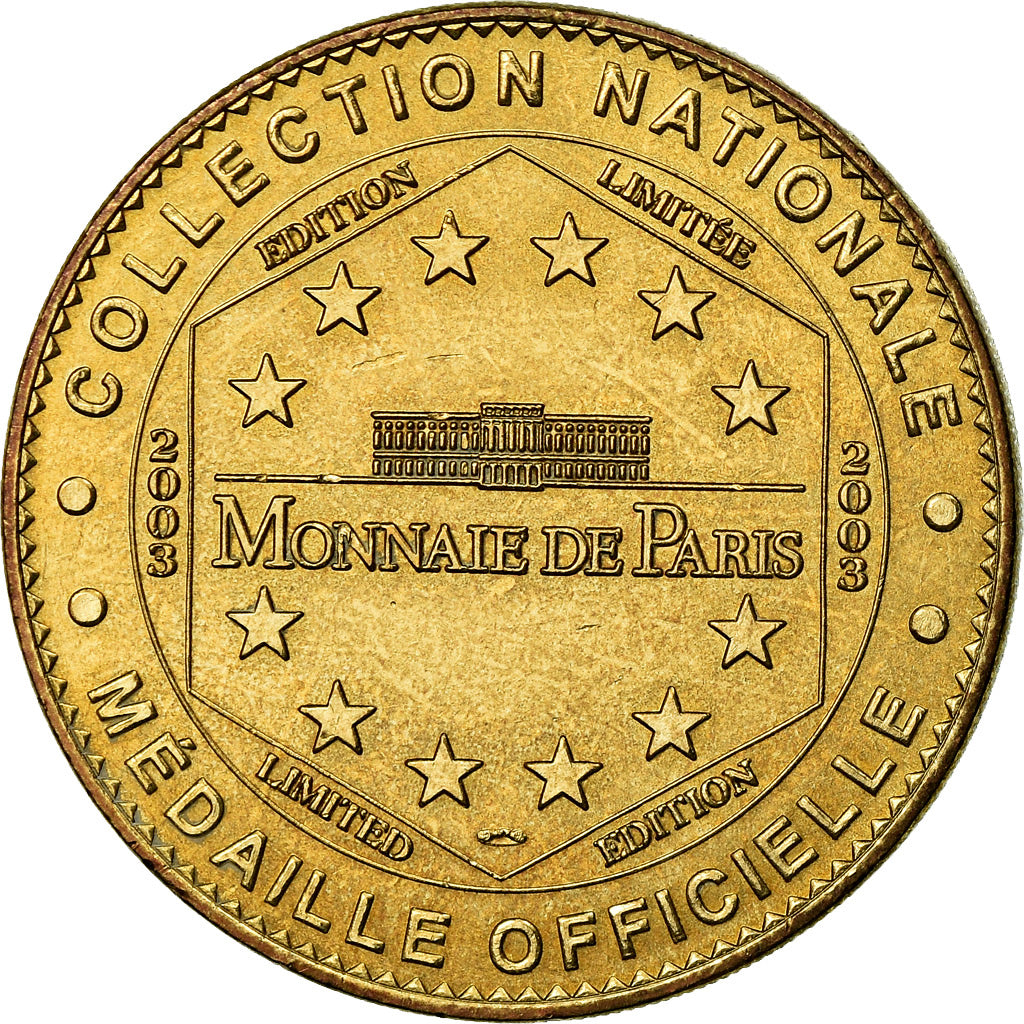 France, Jeton, Jeton Touristique, Auray - Basilique, Arts & Culture, 2003, MDP