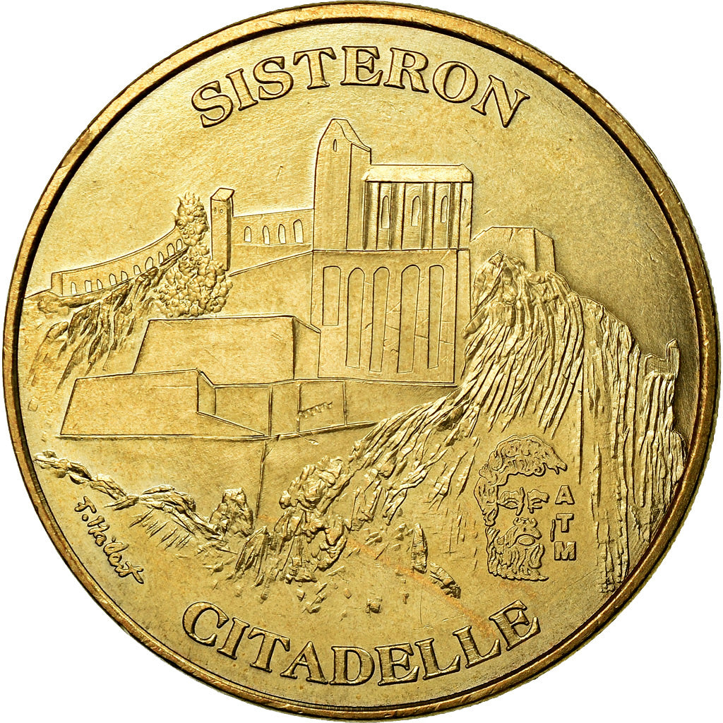 France, Token, Touristic token, Sisteron - Citadelle, Arts & Culture, 2010, MDP