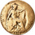 Monnaie, Grande-Bretagne, George V, 1/2 Penny, 1918, TB, Bronze, KM:809