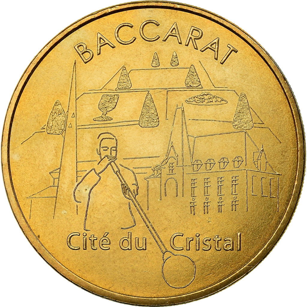 France, Jeton, Jeton Touristique, Baccarat - Cité du Cristal, Arts & Culture